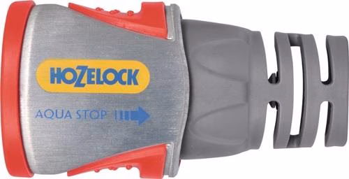 Metalen slangkoppeling Pro AquaStop metaal en kunststof 1/2 inch 13 mm AquaStop HOZELOCK uit de categorie slangkoppelingen en -fittingen met artikelnummer 4000000741