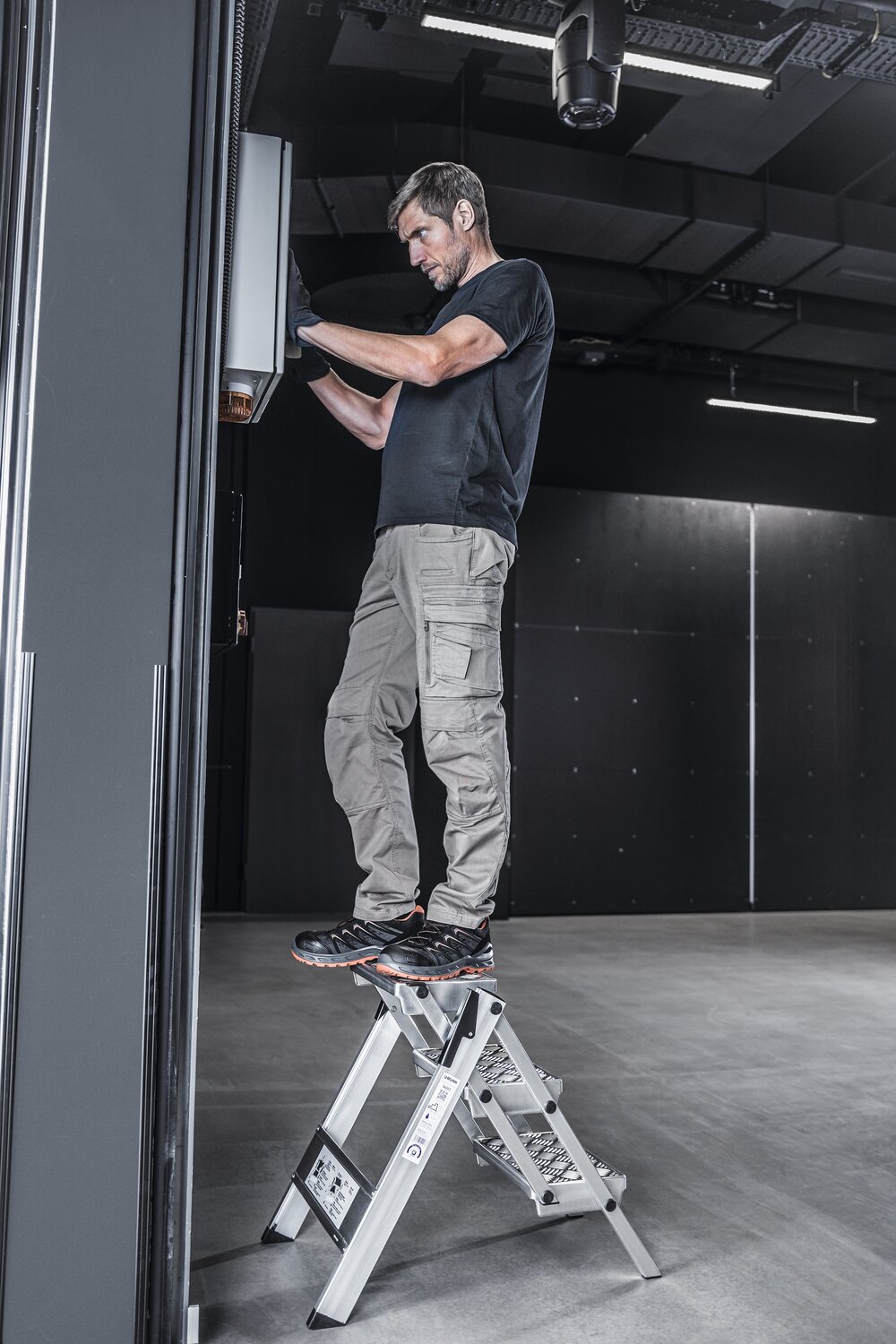 Milieubild 3817528 Munk ML compacte trede 2 stappen aluminium kwintet ontwerp