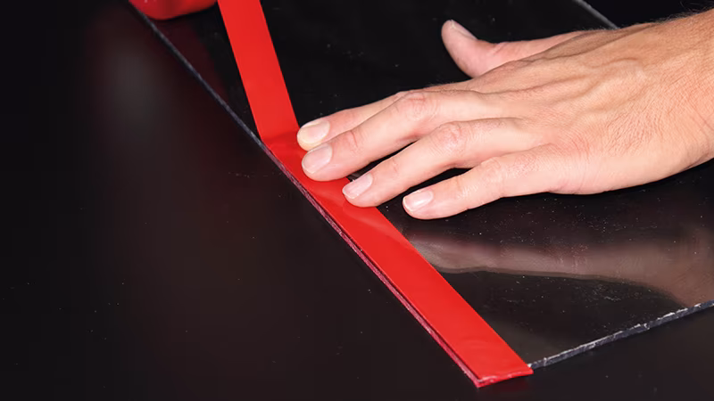 Pro Tack 1000 dubbelzijdige kleefband - glashelder UV-bestendig, 19 mm x 10 m Drinnen, Innenarchitektur, Finger, Hand, Person