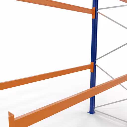 Productafbeelding nr. 9 van artikel Palletmontagerek 1 veld 2700 mm - 5000x1100mm, HxD, 6 staven (1500kg) Figuur nr. 9 van het artikel Pallets 1 veld 2700 mm - 5000x1100mm, HxD, 6 staven (1500kg) uit de productgroep palletstellingen van Schulte Lagertechnik