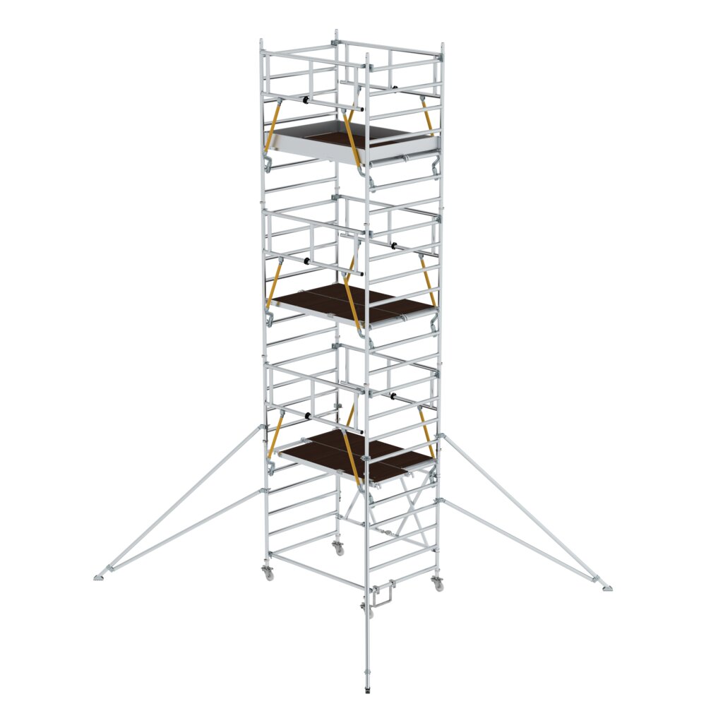 Munk vouwsteiger SG 1,35 x 1,80 m met steunpoten, platformhoogte 6 m, van Günzburger Steigtechnik Munk vouwsteiger SG 0,75 x 1,80 m met steunpoot uit de categorie vouwsteigers met artikelnummer 115254