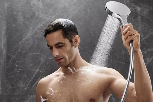 Detailbild 4078001 Hansgrohe handdouche Rainfinity 130 3jet chroom