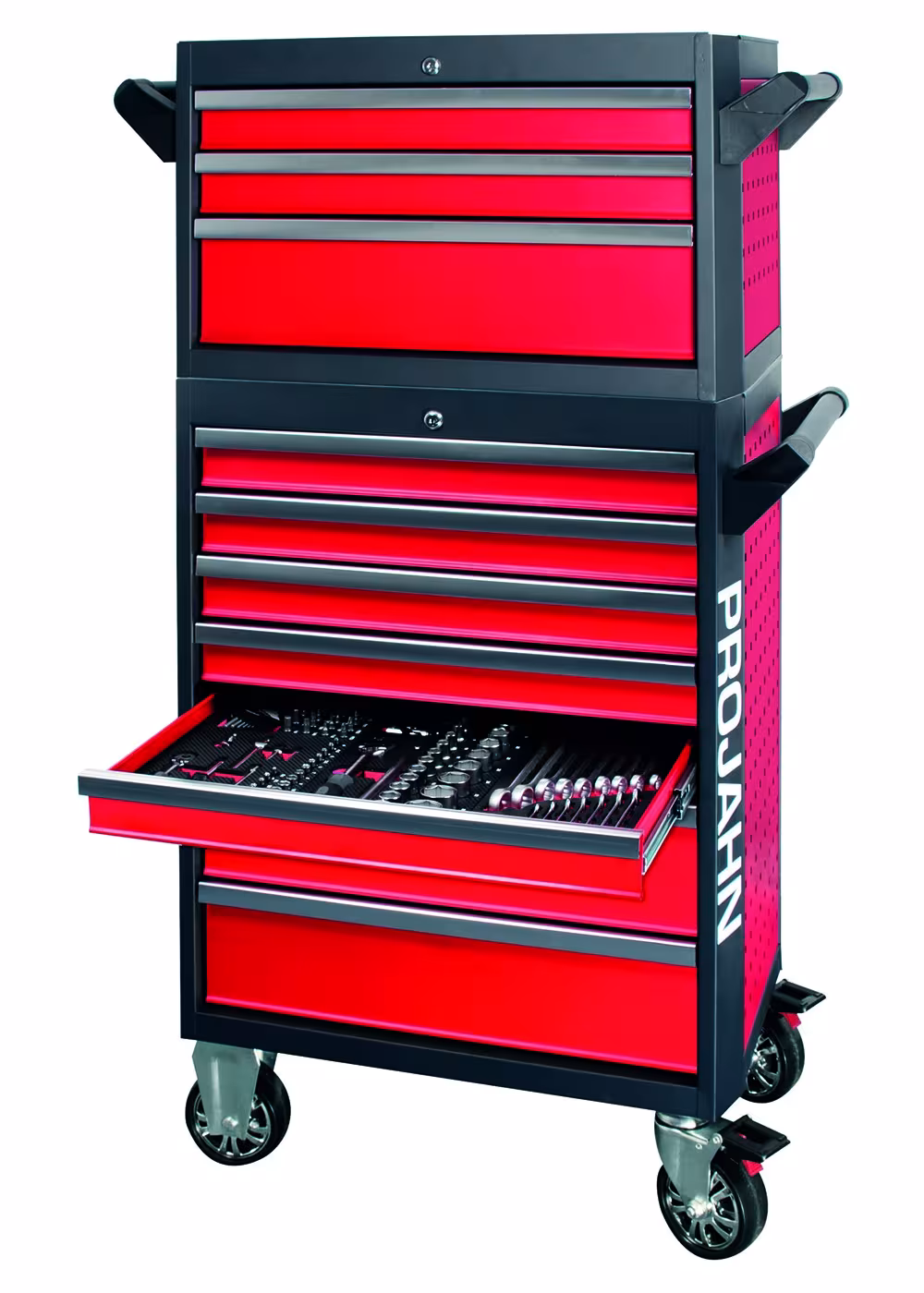 Werkplaatswagen GALAXY COMPLEET met 10 laden en opzetstuk, organisatiesystemen & werkplaatswagens, art.nr. 5501-18