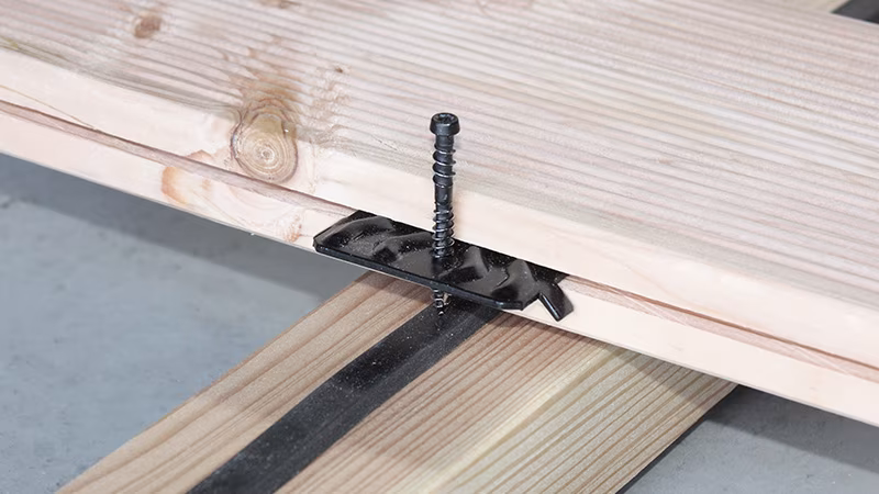 beko TERRASYS afstands- en ventilatieband 10 x 6 mm, éénzijdig zelfklevend Holz, Maschine, Schraube, Klammer, Sperrholz