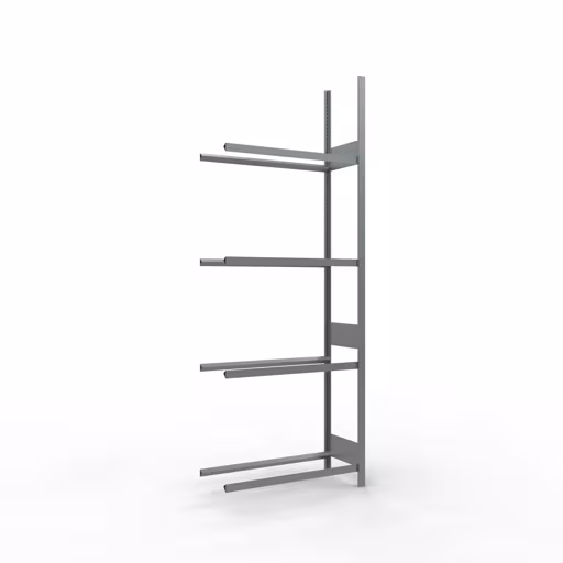 Figuur nr. 11 van het artikel aanbouwrek, wielen-/bandenrek, 2750 x 1000 x 400 mm, verzinkt, 4 opslagniveaus met 150 kg vakbelasting per niveau uit de productgroep legbordstellingen van Schulte Lagertechnik