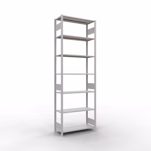 Figuur nr. 15 van het artikel basisrek, legplank-insteeksysteem MULTIplus85, 3000 x 1000 x 400 mm, 7 legborden, RAL 7035 lichtgrijs uit de productgroep insteeksysteem van het merk Schulte Lagertechnik.