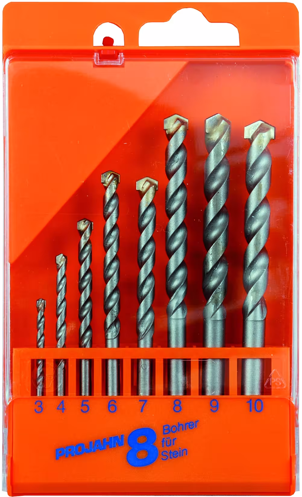 Een andere weergave van het artikel steenboor ECO cassette 8 stuks 3-10 mm uit de categorie machine accessoires