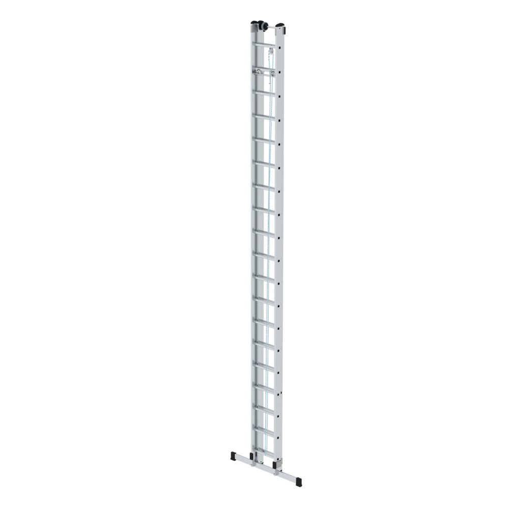 Munk 2-delige touwladder met standaard traverse 2x19 sporten