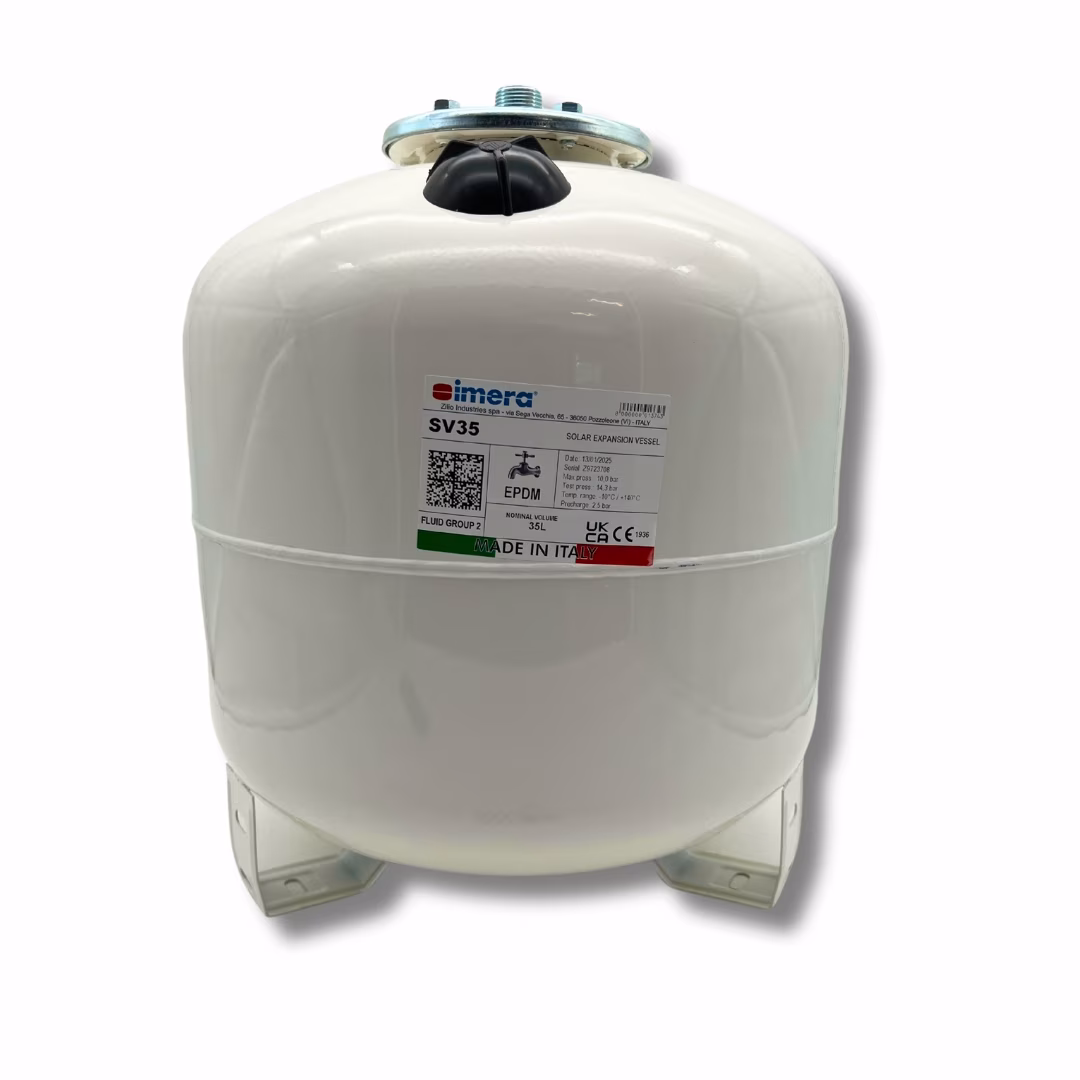 Zilio Solar membraanexpansievat 35 liter Zylinder
