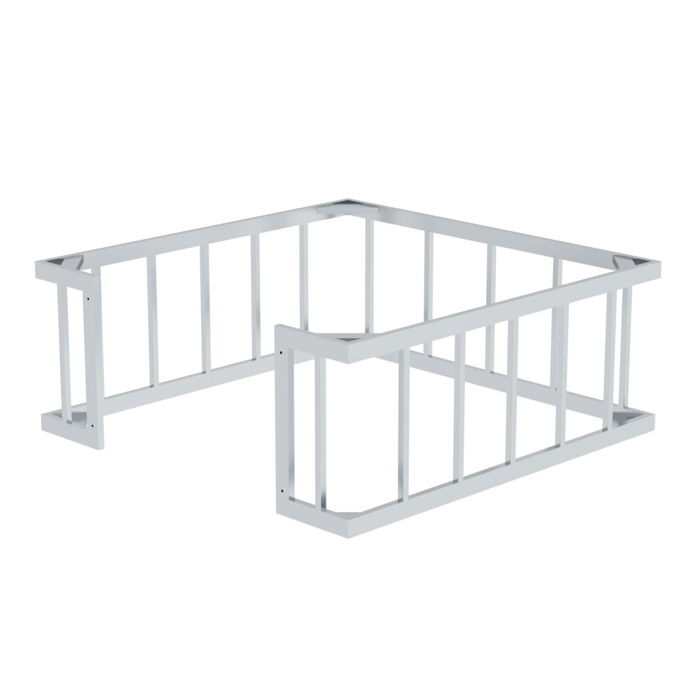 Munk beschermkooi voor vierkante tankwagenladders van Günzburger Steigtechnik Munk beschermkooi voor tankwagenladders uit de categorie speciale ladders, professionele producten met artikelnummer 301307