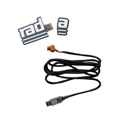 Rada universele programmeersoftware & kabel van het merk Rada uit het kraanprogramma