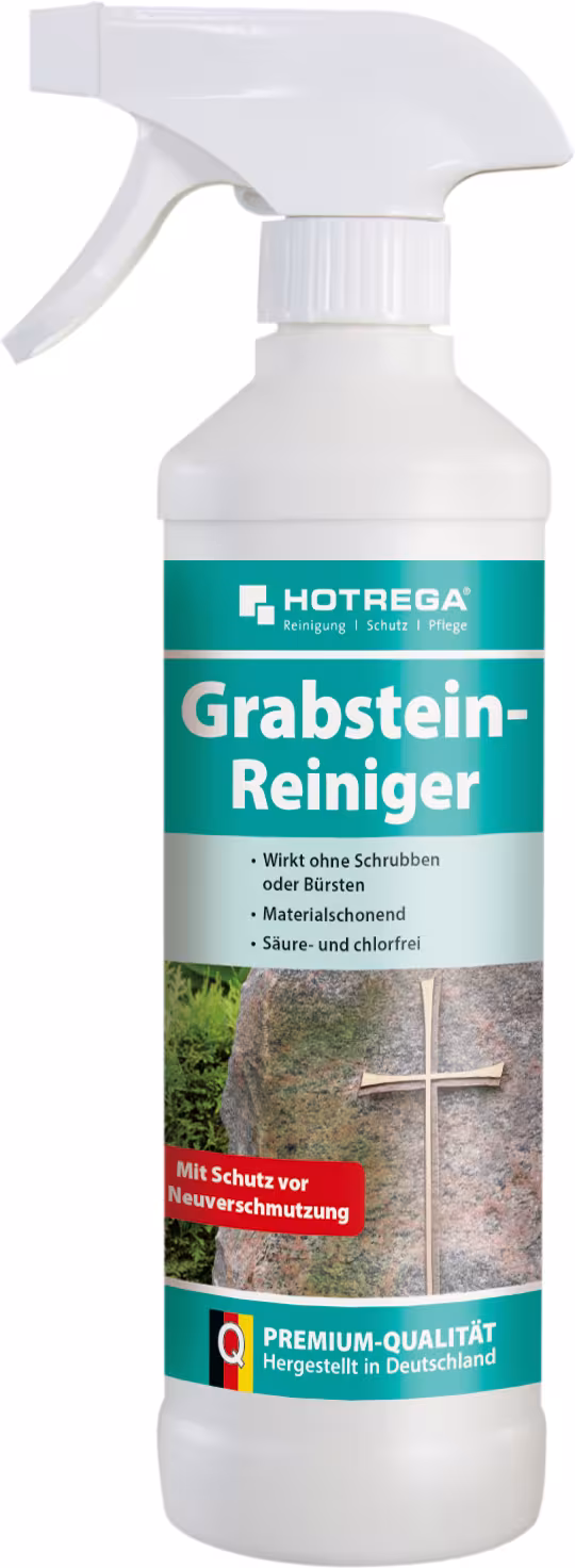 Grafsteenreiniger 500 ml spuitfles klaar voor gebruik | HOTREGA® van Hotrega Grafsteenreiniger 500 ml spuitfles klaar voor gebruik | HOTREGA®, tuinreiniger, artikelnr. H110830