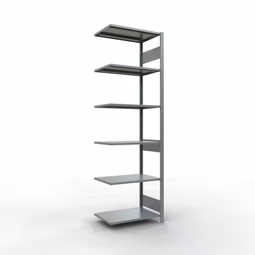 Productafbeelding nr. 13 van het artikel aanbouwplank, legbord, insteeksysteem MULTIplus150, 2500 x 750 x 500 mm, 6 legborden, verzinkt uit het insteeksysteem-assortiment van Schulte Lagertechnik