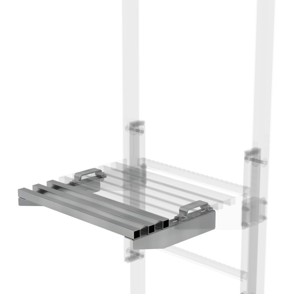 Munk uitstaptredeverlenging, gegalvaniseerd staal, uit de categorie accessoires en reserveonderdelen voor hoogwerkers, artikelnummer 063965