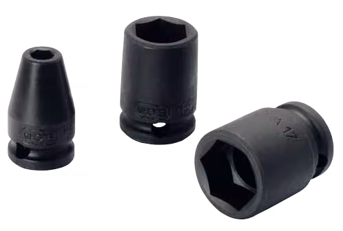 Krachtschroevendraaierinzet 3/8", 6-kant 789-9 mm van ELORA Slagmoersleuteldop 3/8", 6-kant, ELORA-789 uit de categorie slagmoersleuteldop 3/8" met artikelnr. 0789000905100