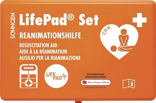 LifePad® Reanimatieset, afmetingen ca. 80 x 160 x 260 mm (L x B x H), merk SÖHNGEN LifePad® reanimatieset, ca. 80 mm lang x 160 mm breed x 260 mm hoog, uit de Söhngen-categorie, artikelnummer 4000386012