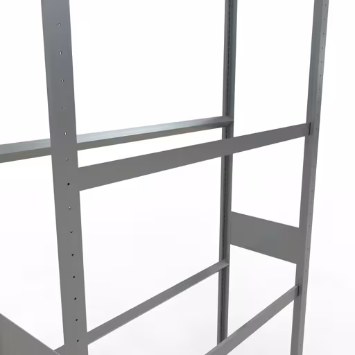 Basisrek, wielen-/bandenrek, 2750 x 1150 x 400 mm, verzinkt, 4 opslagniveaus met 150 kg vakbelasting per niveau van Schulte Lagertechnik uit het assortiment stellingstellingen