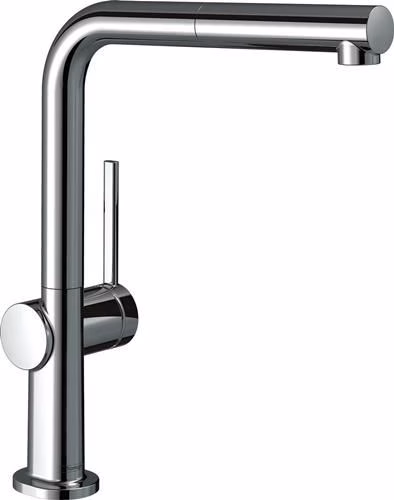Hansgrohe wastafelmengkraan 270 Talis M547 1jet uittrekbare uitloop chroom
