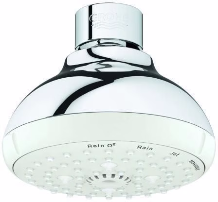 GROHE Tempesta 100 27606_1 hoofddouche, 4 straalstanden, 9 l/min, chroom, van het merk douchekoppen GROHE Tempesta 100 27606_1 hoofddouche, 4 straalstanden, 9 l/min, chroom, uit de categorie douchekoppen met artikelnummer 6000519774