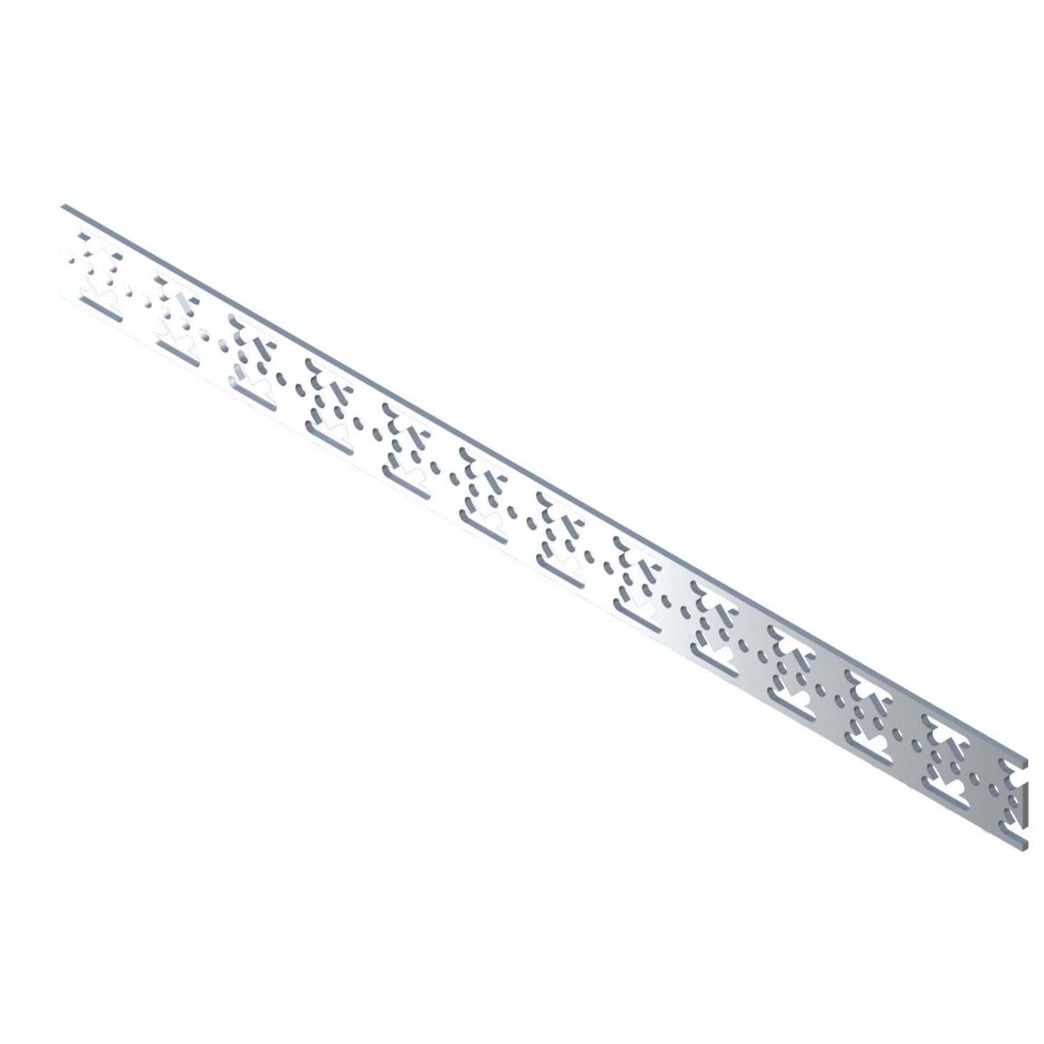 Originele Ortwein montagestrip 500 x 40 x 3 mm - thermisch verzinkt staalplaat van het merk Ortwein Originele Ortwein montagetape uit de categorie montageaccessoires met artikelnummer IP092.