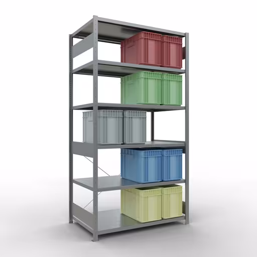 Figuur nr. 11 van het artikel insteeksysteem basisplank 2500x1300x800 mm, type 250 kg, verzinkt uit de productgroep insteeksysteem van het merk Schulte Lagertechnik
