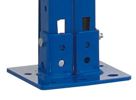 Ohne Text 851965 Grondplaat voor staanders S635-B20 en S645-B25 Dikte 8 mm