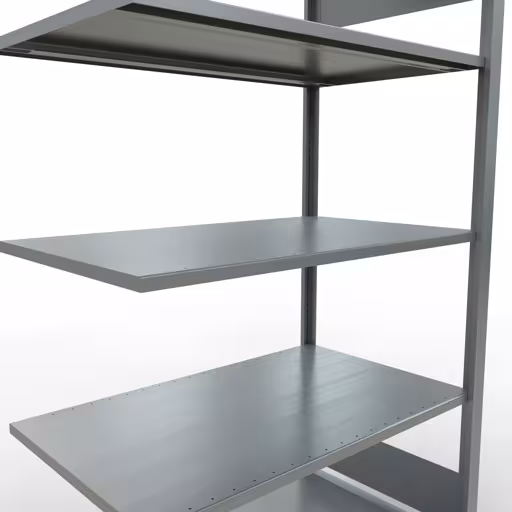 Afbeelding nr. 16 van het artikel, kantoorrekken, insteeksysteem MULTIplus150, 1800 x 1000 x 600 mm, 5 legborden, verzinkt, zonder middenaanslag uit de productgroep kantoorrekken van Schulte Lagertechnik