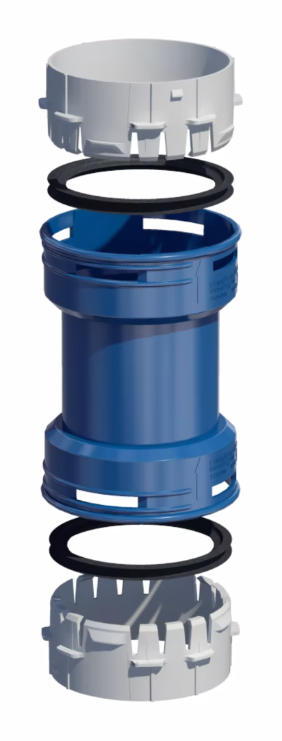 CB koppelstuk flex D 110/113 van Skoberne CB-koppelstuk flex D 110/113 uit de categorie kunststof uitlaatsysteem met art.nr. 762159