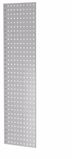 Andere weergave van het artikel geperforeerde plaat zijpaneel, 90 x 1300 x 400 mm (H x D), RAL 7035 lichtgrijs uit de categorie steeksysteem