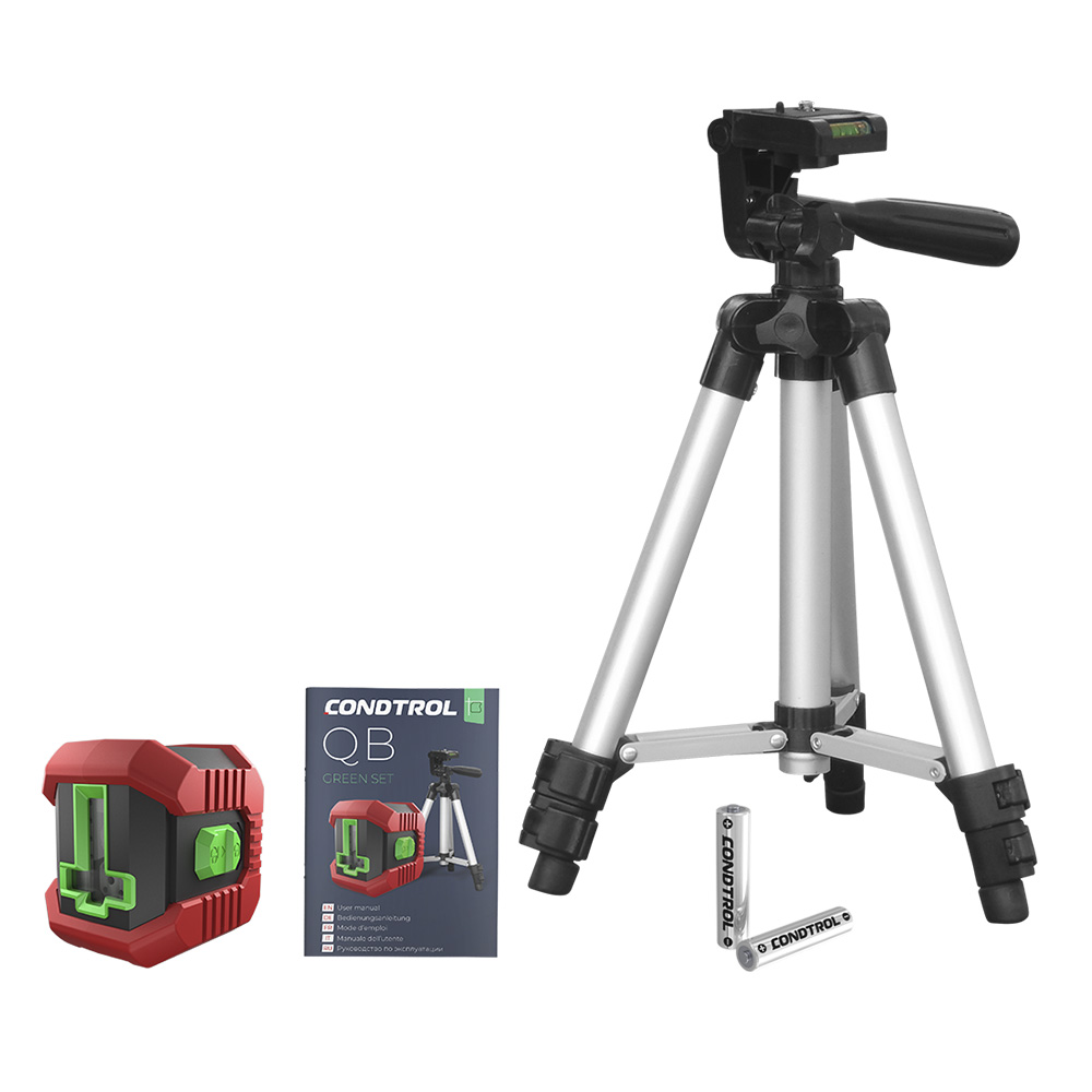 Kruislijnlaser QB Green Set uit de categorie kruislijnlasers met artikelnummer 1-2-438