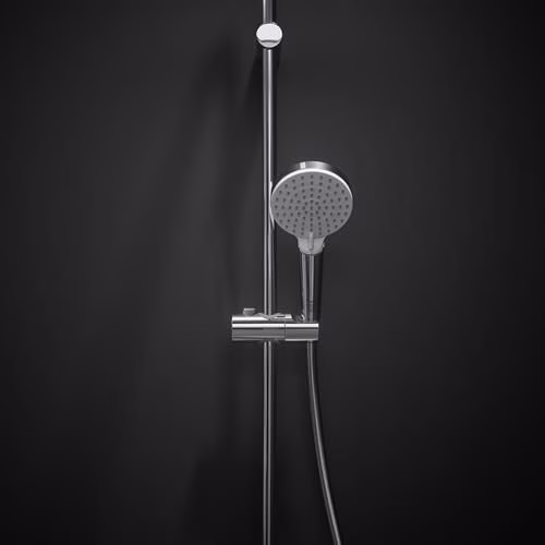 Hansgrohe handdouche CROMETTA VARIO DN 15 EcoSmart afloop laag 6 l/min wit/chroom