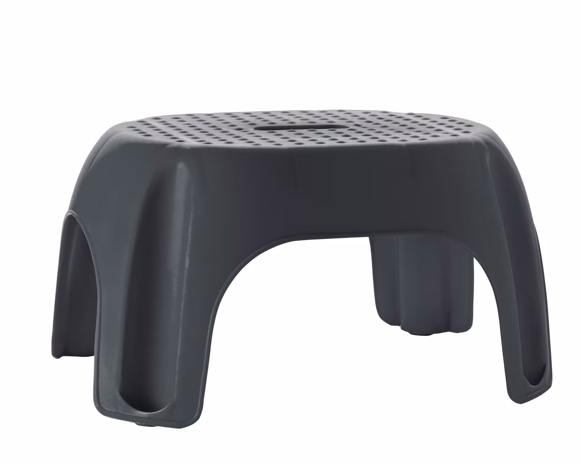 Badkamerkruk Fun, grijs, PP, krukken, stoelen, kruk, artikelnr. A1102607