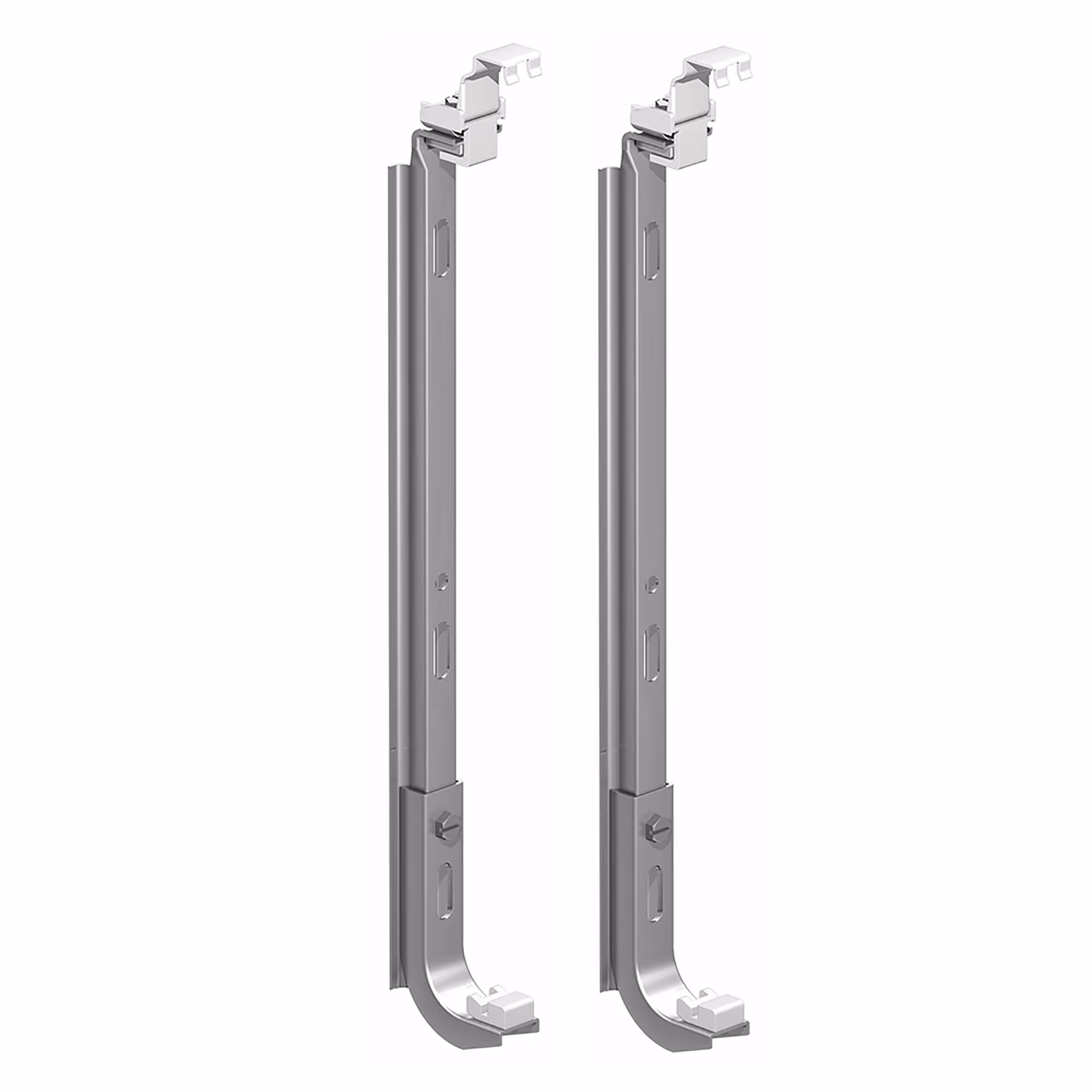 Montagebeugelset universeel hoogte 300-600mm van sanicomfort Montagerails voor vervangingsradiatoren, radiatormontage & aansluitingen, art.nr. 2222507