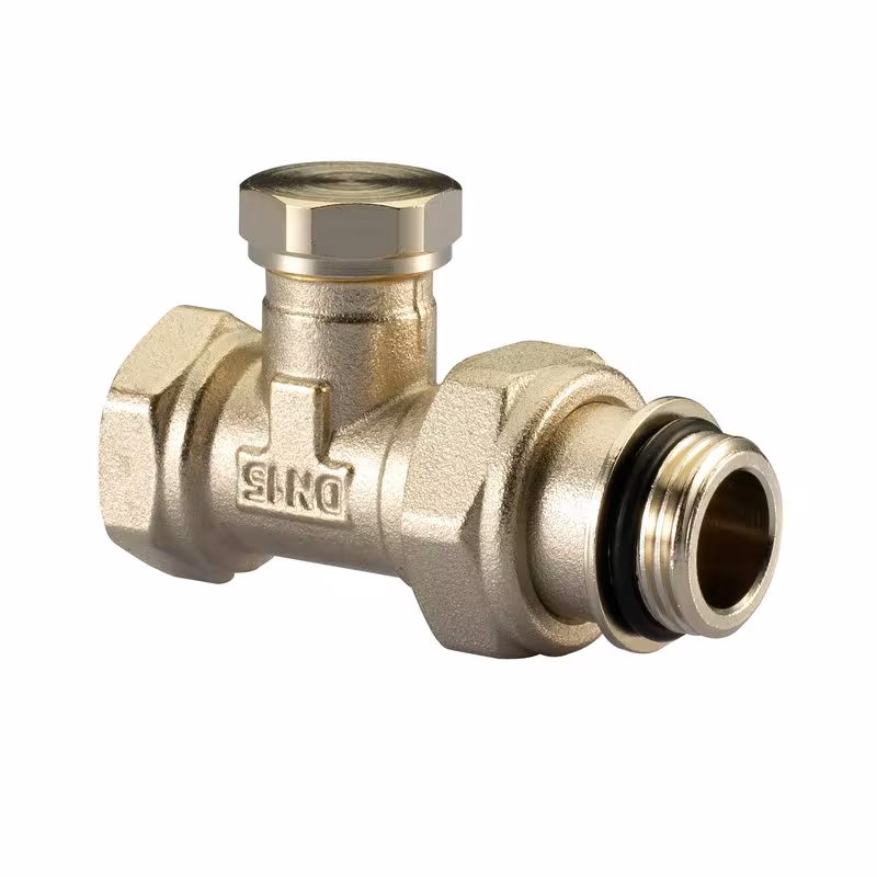 Rechte terugslagklep DD 301 van Ivar Ivar retourkleppen, radiatormontage & aansluitingen, art.nr. 500642