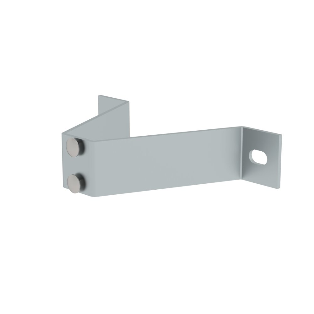 Munk muurbeugel, starre, enkele-stijlladder, gegalvaniseerd staal, van Günzburger Steigtechnik Munk muurbeugel, stijf, voor ladders met één lat, uit de categorie ladders met één lat, artikelnummer 077537