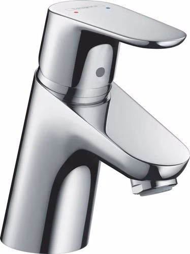 Detailbild 4032158 Hansgrohe ééngreeps wastafelmengkraan FOCUS 70 nominale breedte 15 met 1 1/4 inch Baduitloop chroom