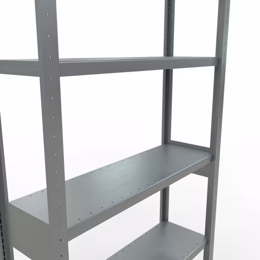 Productafbeelding nr. 13 van het artikel basisplank, legplank-insteeksysteem MULTIplus250, 2500 x 1000 x 300 mm, 6 legborden, verzinkt uit het plug-in-systeem assortiment van het merk Schulte Lagertechnik