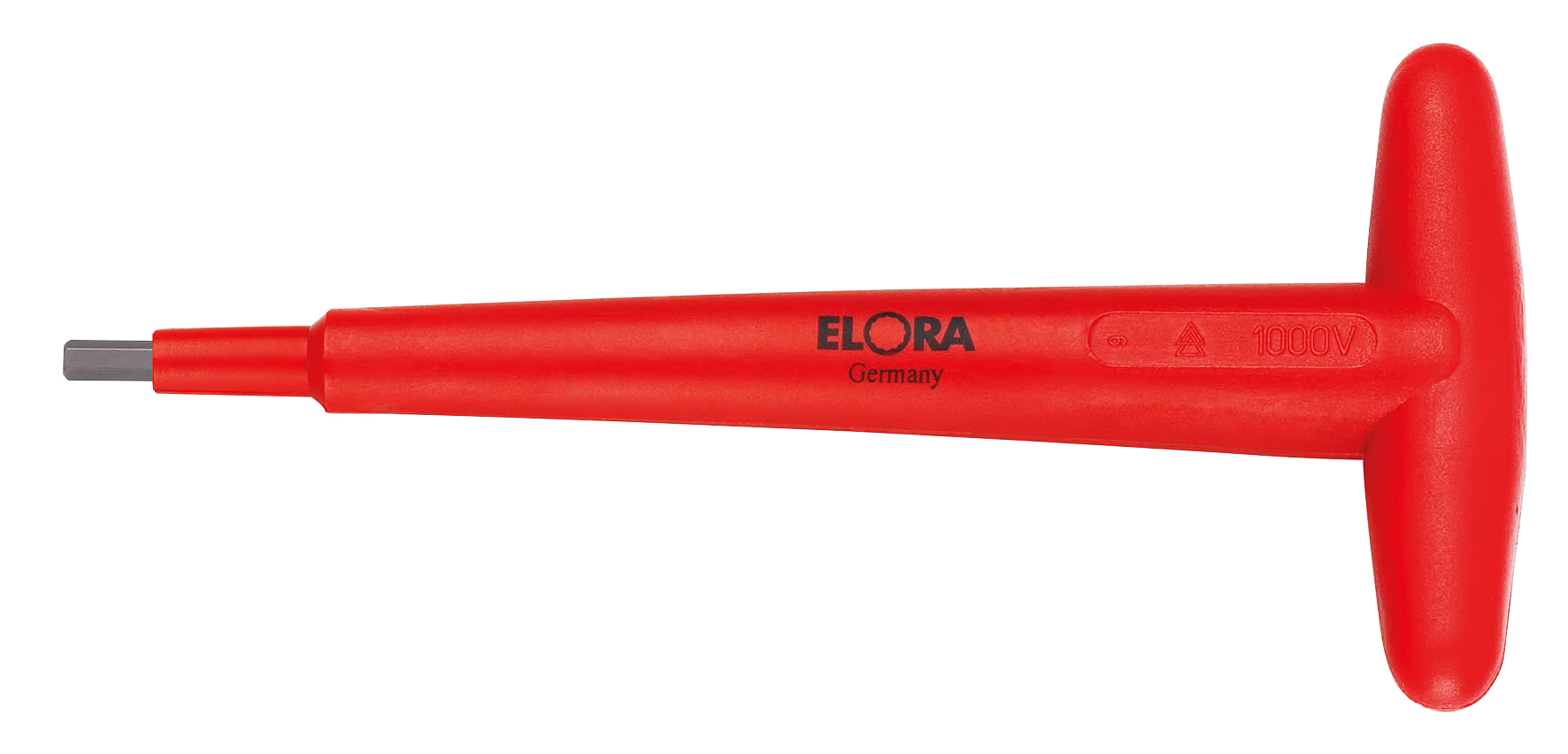 VDE-schroevendraaier met T-greep voor binnenzeskantschroeven, 956-L8 van ELORA VDE-schroevendraaier met T-greep voor binnenzeskantschroeven, 956 uit de categorie VDE-schroevendraaiers met artikelnr. 0956000082101