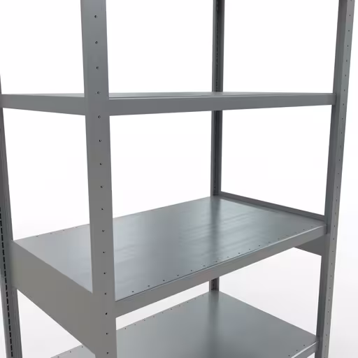 Basisplank, legbord, insteeksysteem MULTIplus250, 2500 x 1000 x 600 mm (HxBxD), 6 legborden, verzinkt van Schulte Lagertechnik met het artikelnr. 12961-LR