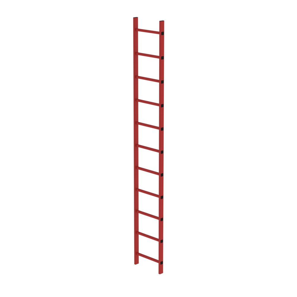 Munk schachtladder GVK 400 mm vrije breedte 11 sporten van Günzburger Steigtechnik Munk GRP schachtladder, 300 mm vrije breedte, uit de categorie schachttechnologie, artikelnummer 064111