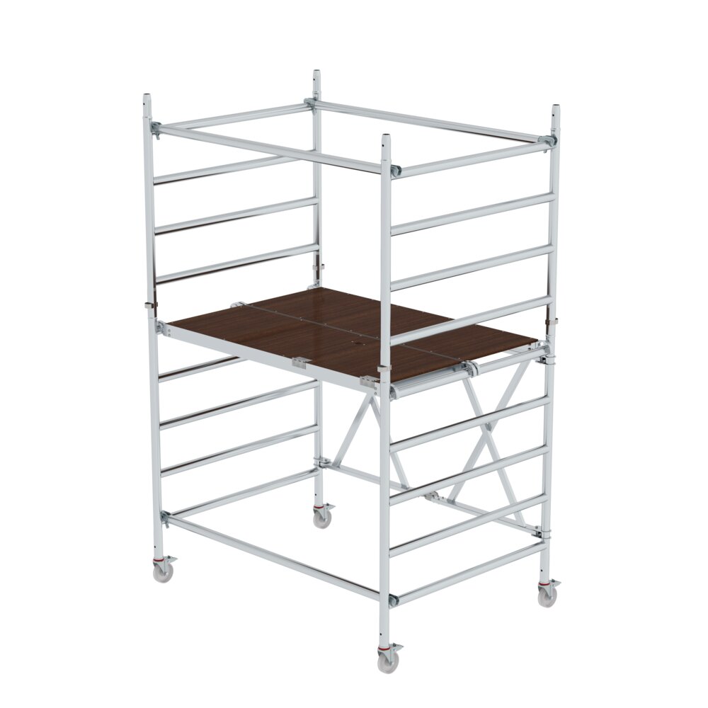 Munk vouwsteiger met verlengstuk uit de categorie Vouwsteigers met artikelnummer 115701