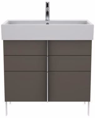 Duravit C.1 monoknop wastafelmengkraan M zonder bedieningshendel, chroom Hansgrohe