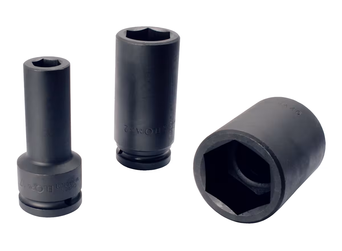 Accu-schroevendraaierinzet 1,1/2", extra diep, 6-kant 793LT-2,15/16" AF van ELORA Slagmoersleuteldop 1,1/2", extra diep, 6-kant, ELORA-793LTA uit de categorie slagmoersleuteldop 1,1/2" met artikelnr. 0793120625100