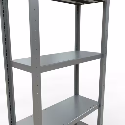 Figuur nr. 10 van het artikel basisrek, legbord, insteeksysteem MULTIplus250, 2000 x 750 x 300 mm, 5 legborden, verzinkt uit de productgroep insteeksysteem van het merk Schulte Lagertechnik.