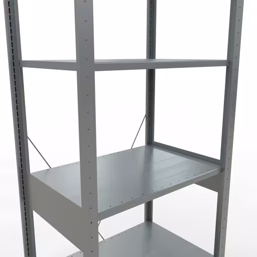 Productafbeelding nr. 7 van het artikel basisrek, legbord, insteeksysteem MULTIplus150, 2500 x 750 x 500 mm, 6 legborden, verzinkt uit het insteeksysteem assortiment van Schulte Lagertechnik