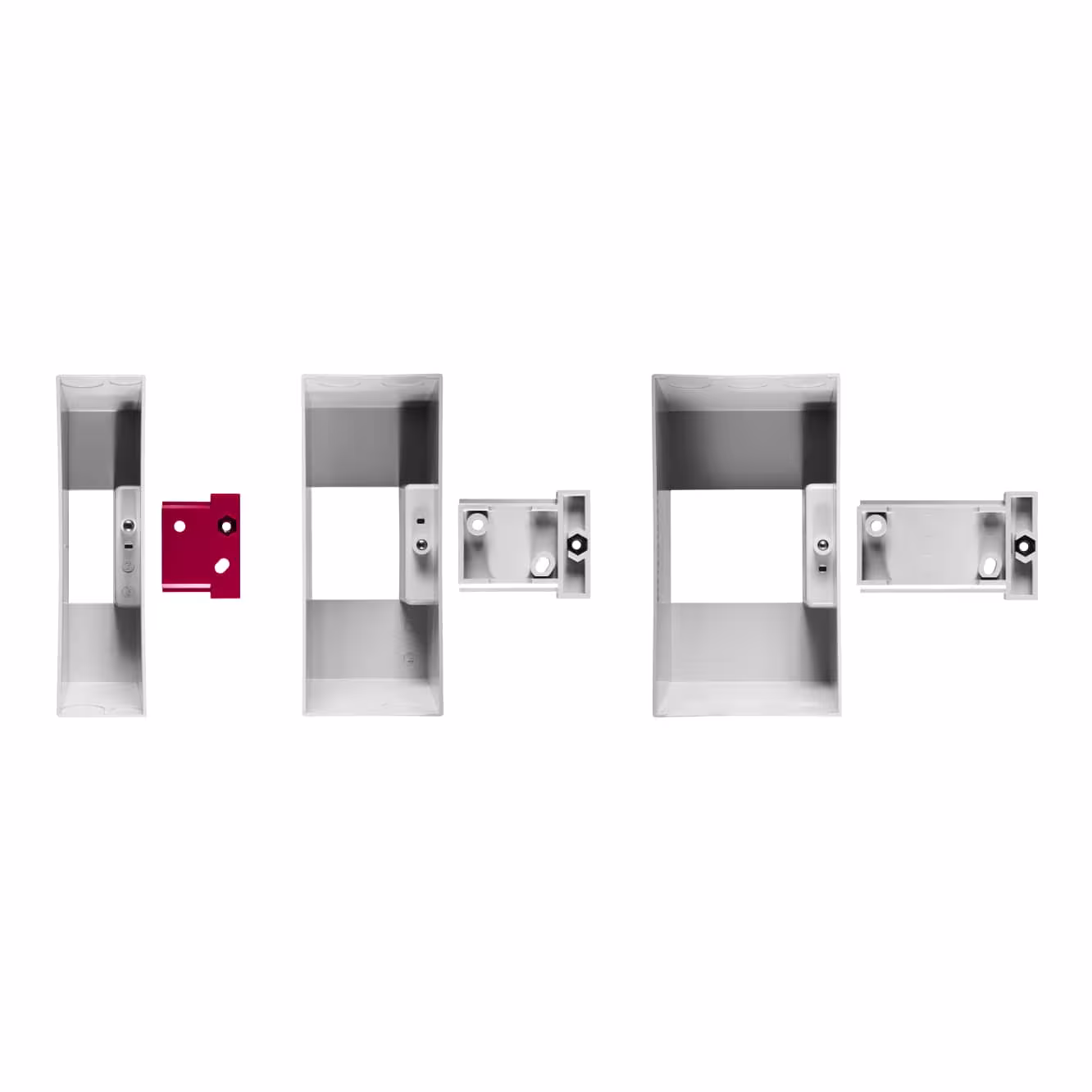 Wandmontageset 3TE uit de categorie gebouwautomatisering met de GTIN 4010940046842 Wandmontageset van het merk Grässlin Zeitschaltung technology uit de categorie gebouwautomatisering