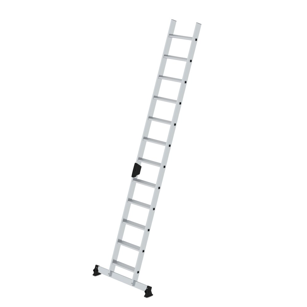 Munk trapladder met Nivello® dwarsbalk uit de categorie uitschuifbare ladders, artikelnummer 040622