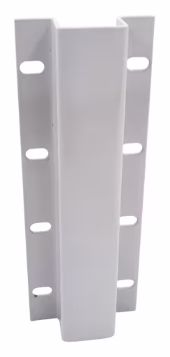 Koppelstuk voor 4 T-profielen, RAL 7035 lichtgrijs van Schulte Lagertechnik Koppelstuk voor 4 T-profielen, RAL 7035 lichtgrijs, toebehoren, art.nr. 30349