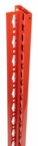 Andere weergave van het artikel MULTIplus T-profiel 2000 mm RAL 3000 vuurrood, geperforeerd front uit de categorie kantoorrekken