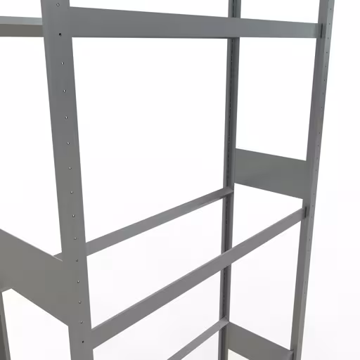 Figuur nr. 12 van het artikel basisrek, wielen-/bandenrek, 3500 x 1150 x 400 mm, verzinkt, 5 opslagniveaus met 150 kg vakbelasting per niveau uit de productgroep stellingrekken van Schulte Lagertechnik
